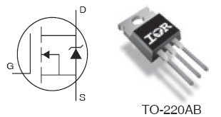 IRFB4115PbF, 150V Single N-Channel HEXFET Power MOSFET